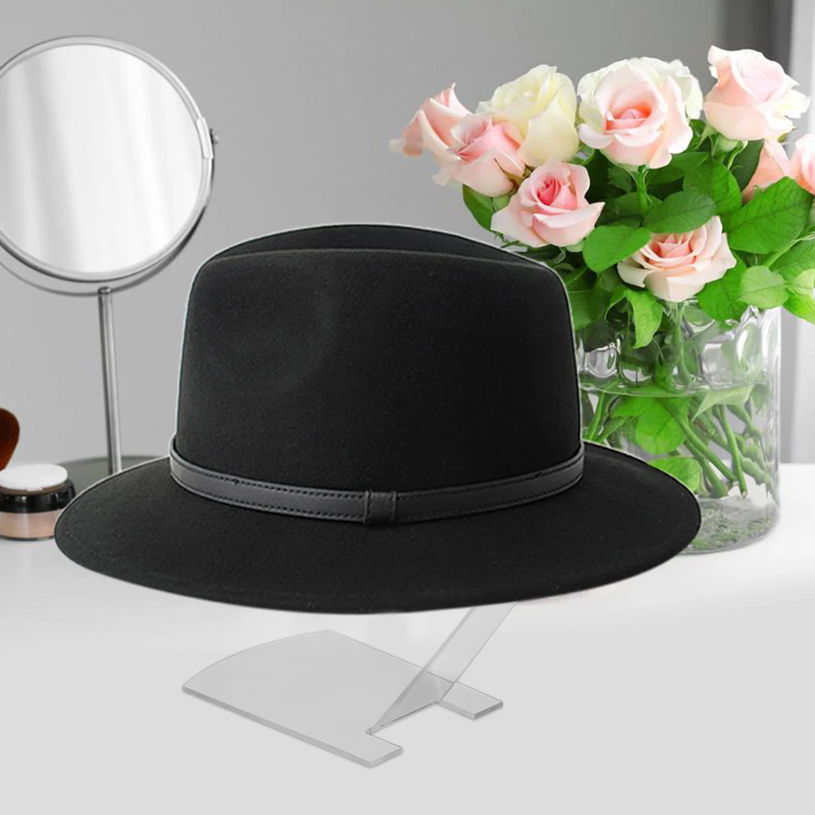 

Clear Hat Stand Hat Display Stand Transparent Hat Display Holder Stand