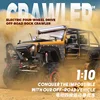 1:10 Wltoys Remote Control 104026 4wd With Electric Winch Off-Road Vehicle Wrangler Replica Alloy Differential Lock Xmas Gift 3