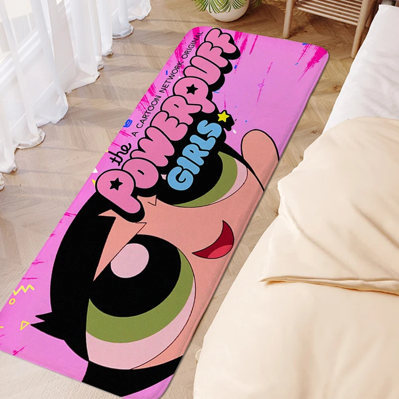 

Kitchen Treadmill Rugs A-The Powerpuff Girlss Home Decorations Rug Sleeping Room Rugs Door Entrance Carpet Bathroom Mat Foot