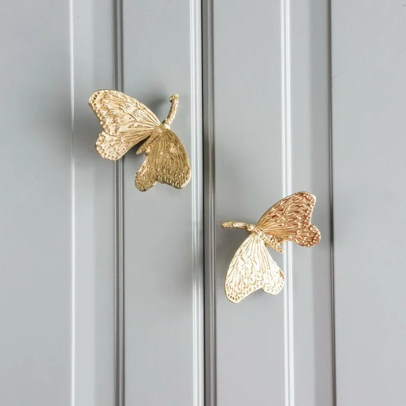 butterfly shaped moveis alcas latao macico roupeiro puxa 05