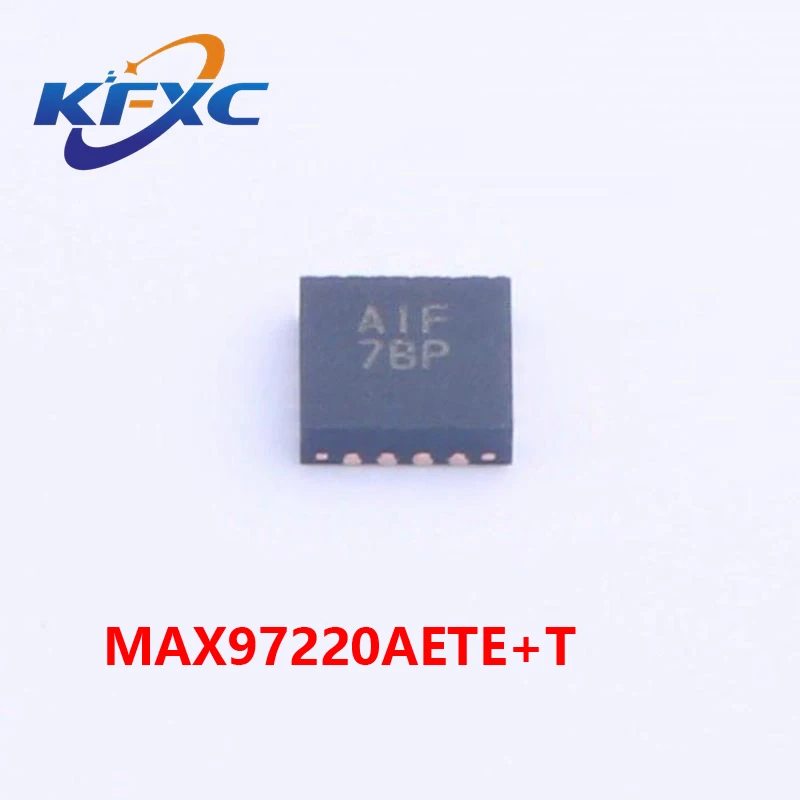 

MAX97220AETE TQFN-16 Original and genuine MAX97220AETE+T Audio amplifier IC chip