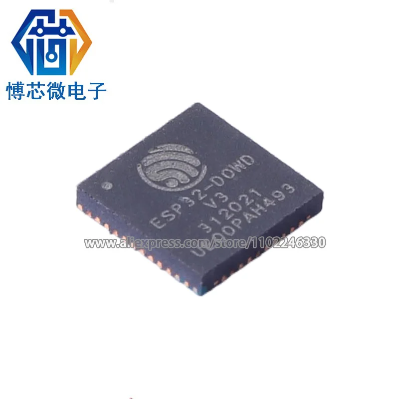 Esp32-D0Wd-Pacchetto V3 Qfn-48-Ep(5X5) Chip Ricetrasmettitore Wireless