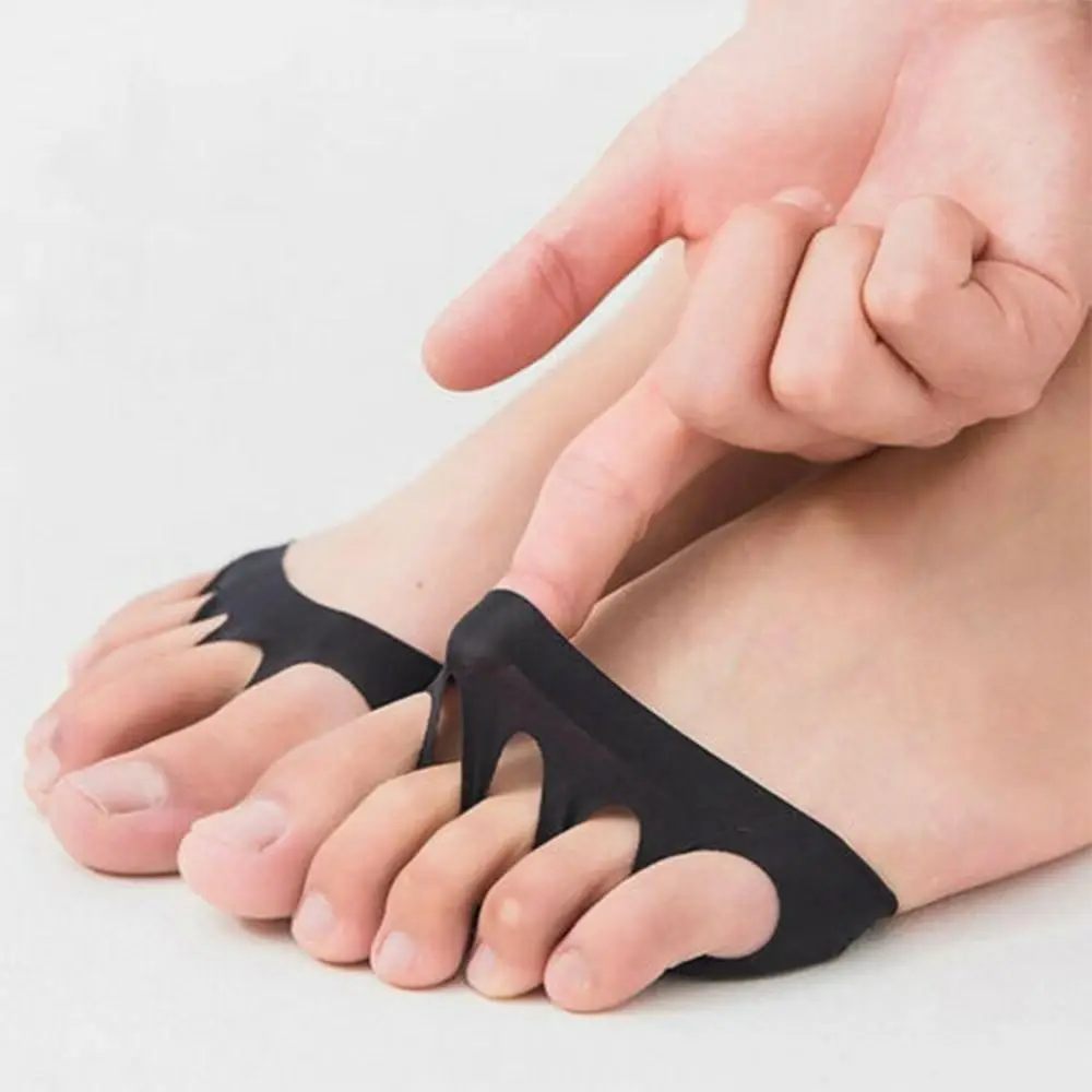 Comfortable High Heels Pain Relief Honeycomb Forefoot Pad Non-Slip Toe Socks Foot Care toe socks pad