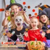 Halloween Finger Puppets Ghost Vampire Witch Pumpkin Frankenstein Characters Finger Puppets Set for Party Favors Pretend Play 3