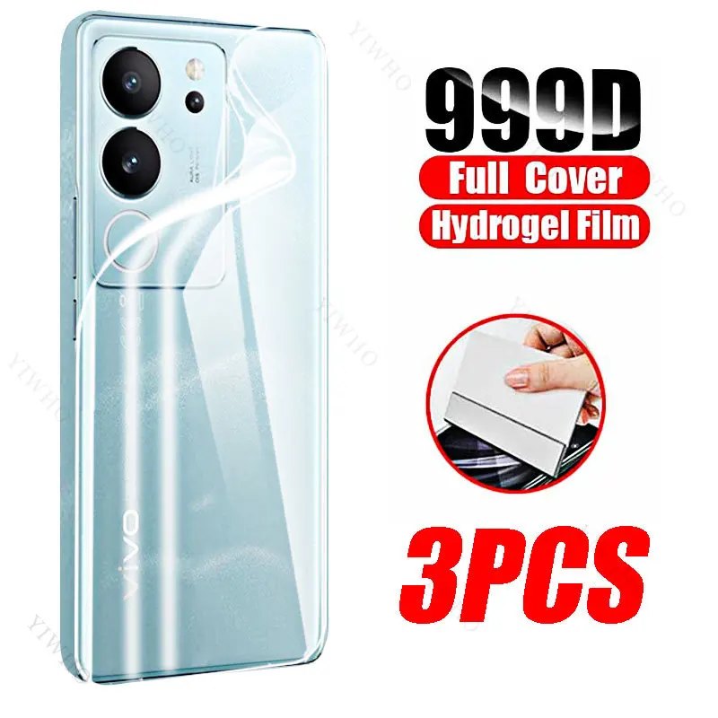 Hydrogel Film Screen Protector with Enhanced Back Safety