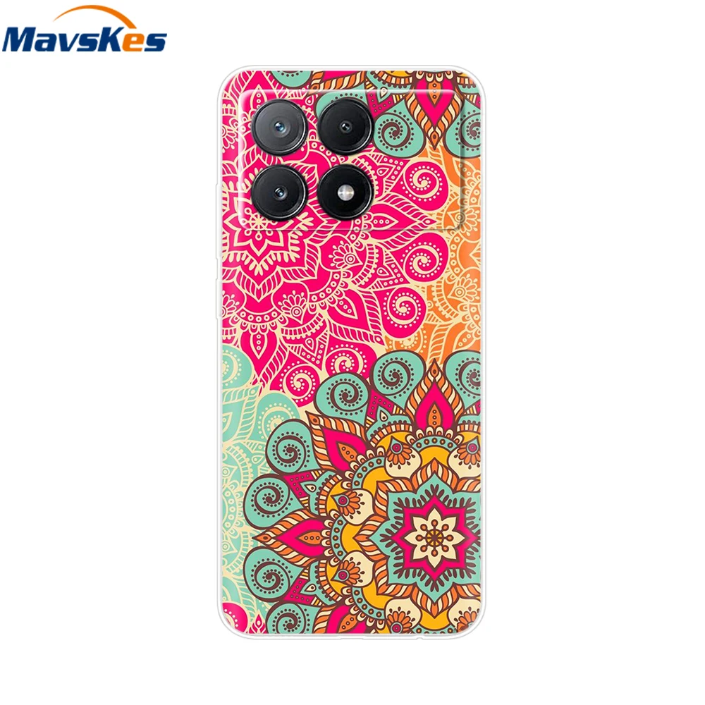 TUMUNDOSMARTPHONE TMS153342 CUSTODIA per Xiaomi Poco X6 5G, Nero