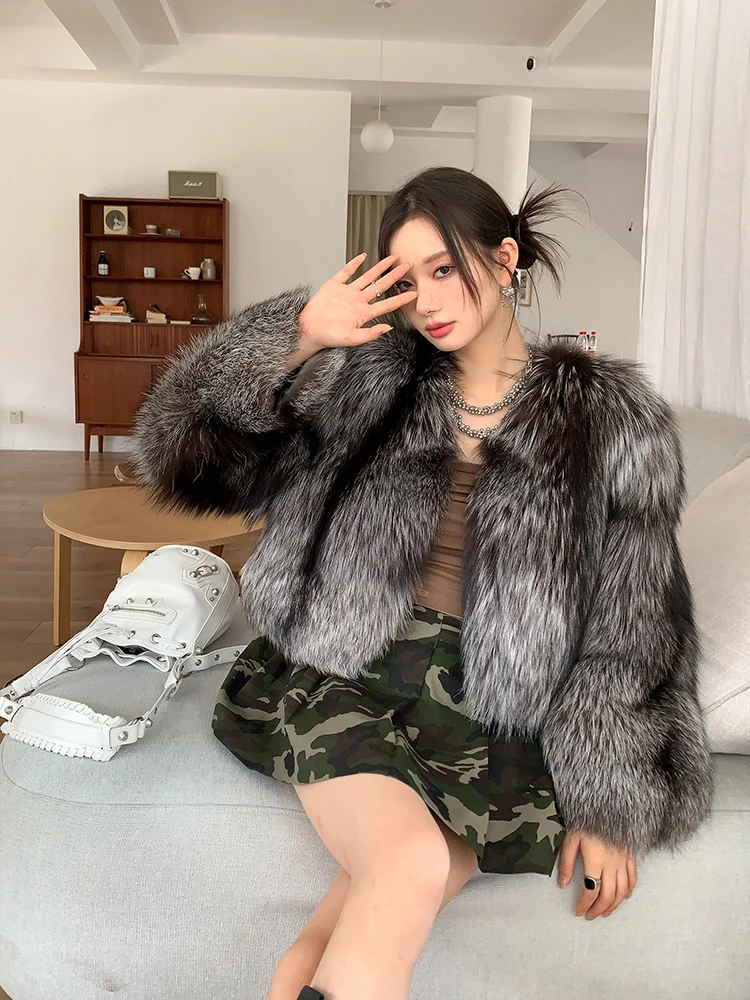 Winter Hot Selling 100% Luxury Natural Whole Skin Fox Fur