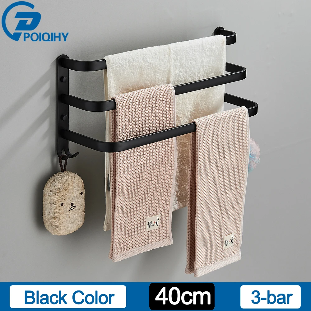 Black 3 bar 40cm