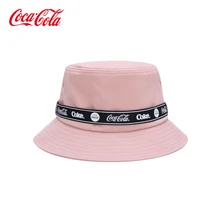 

CocaCola fisherman hat summer sun protection hat outdoor leisure sun hat sun hat sports embroidery fashion hat women hats