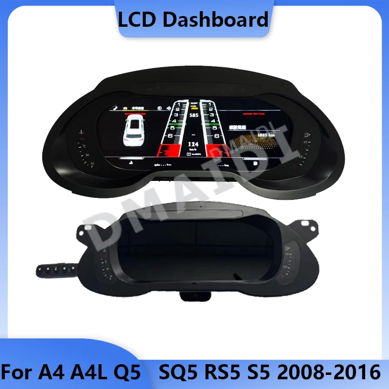 LatestLCDDigitalDashboardVirtualPanelInstrumentClusterForAudi