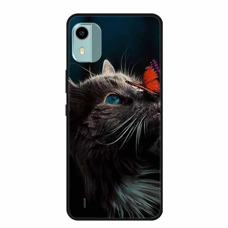 Black Silicone Shockproof Soft Phone Case - Enhanced Protection and Style