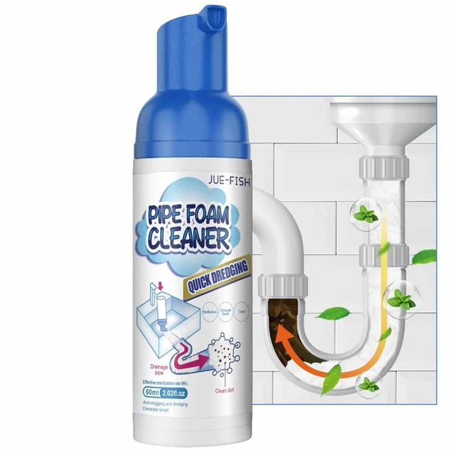 Cuidado de la casa tubería Dredge Deodorant espuma limpiador spray