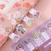 Labubu Sticky Notes Set - 8 x 20 Sheets, 80 GSM Self-Adhesive Memo Strips for Office, School, Planner, Journal, Self-Stick Notes 4