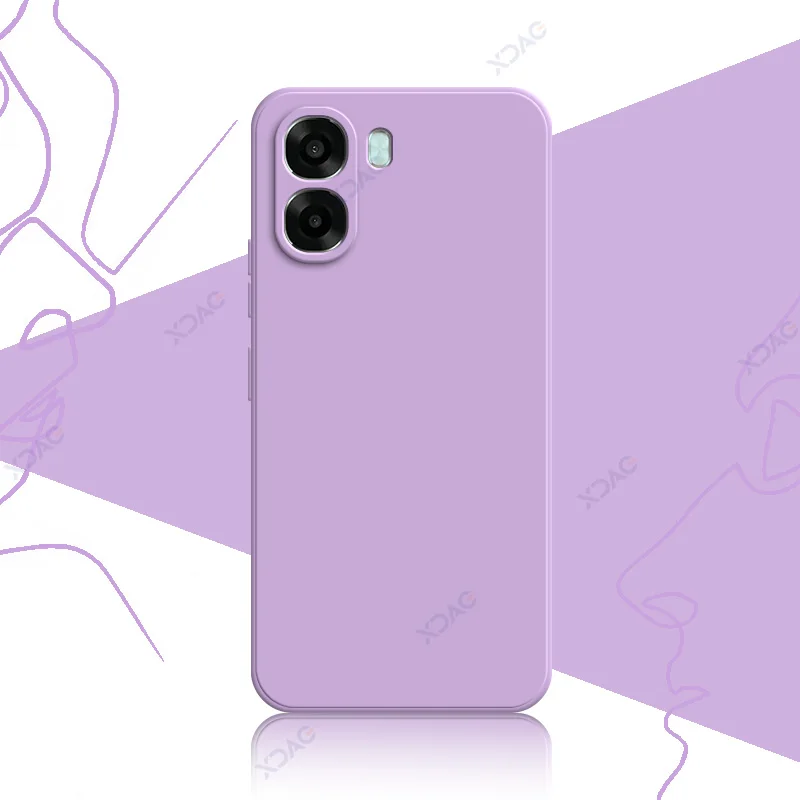 Silicone Phone Cases with Enhanced Camera Protection and Soft Microfiber Lining