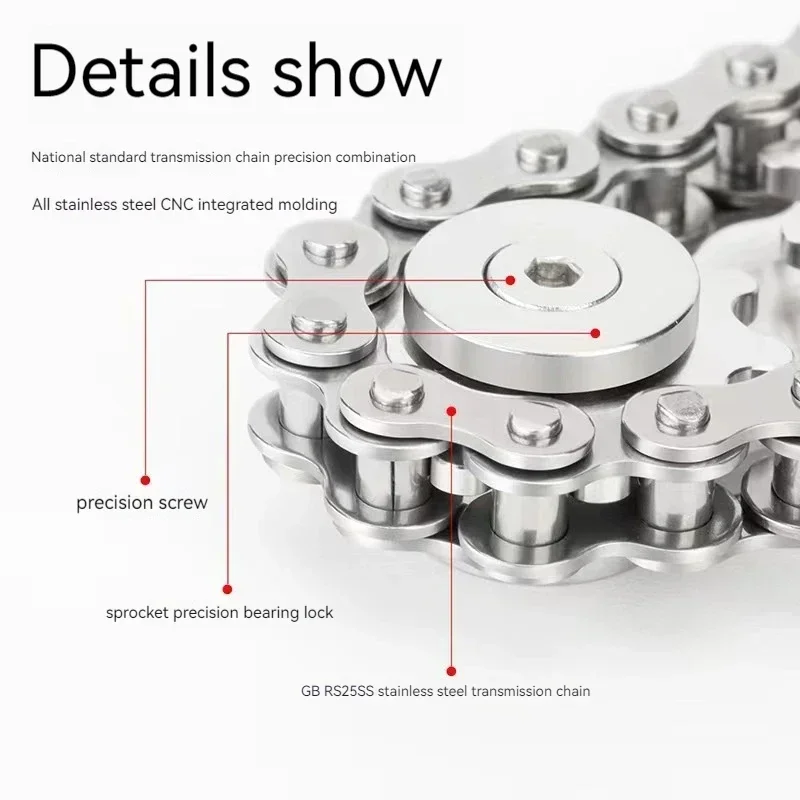 Enhanced Metal Fidget Spinner Toy for Stress Relief and Focus