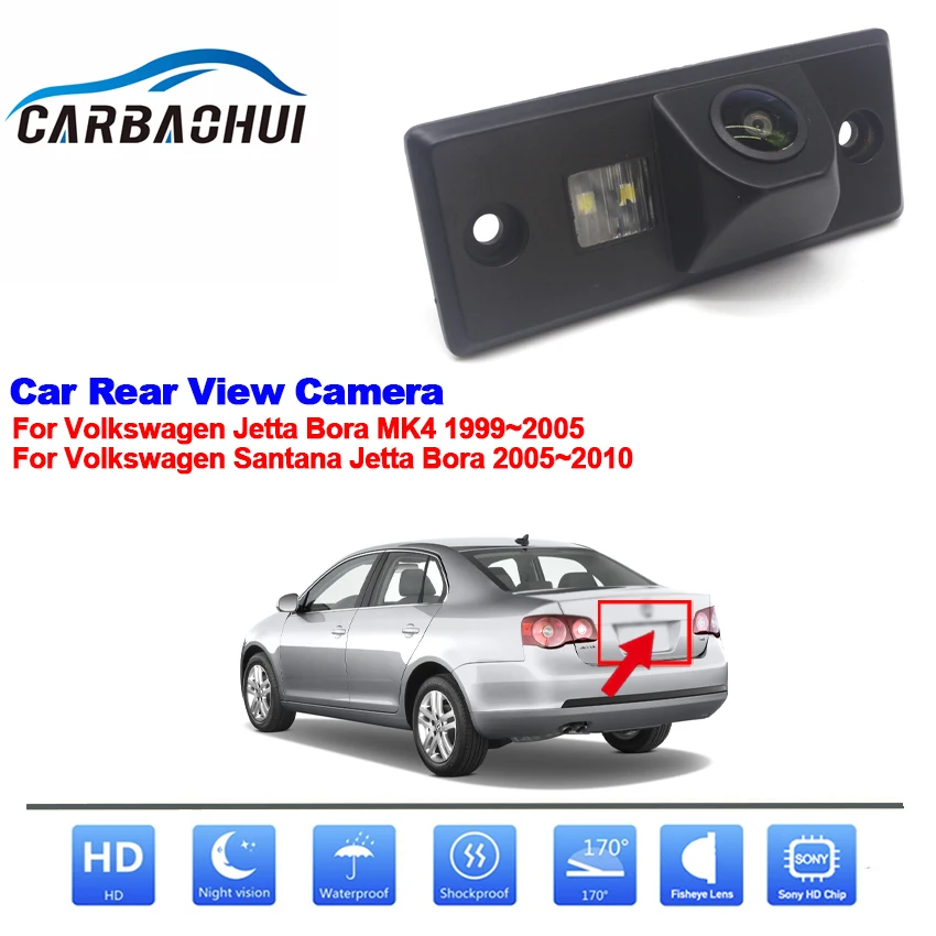 

CCD HD Fisheye Rear View Camera For Volkswagen Jetta Bora MK4 1999~2005 Santana Jetta Bora 2005~2010 Car Reverse Monitor