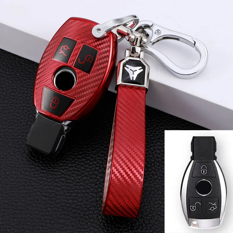 

TPU Car Remote Key Case Cover Shell Fob for Mercedes Benz A B C E R Class GLS GLA GLK GLC CLS CLA AMG W204 W205 W212 W463 W176