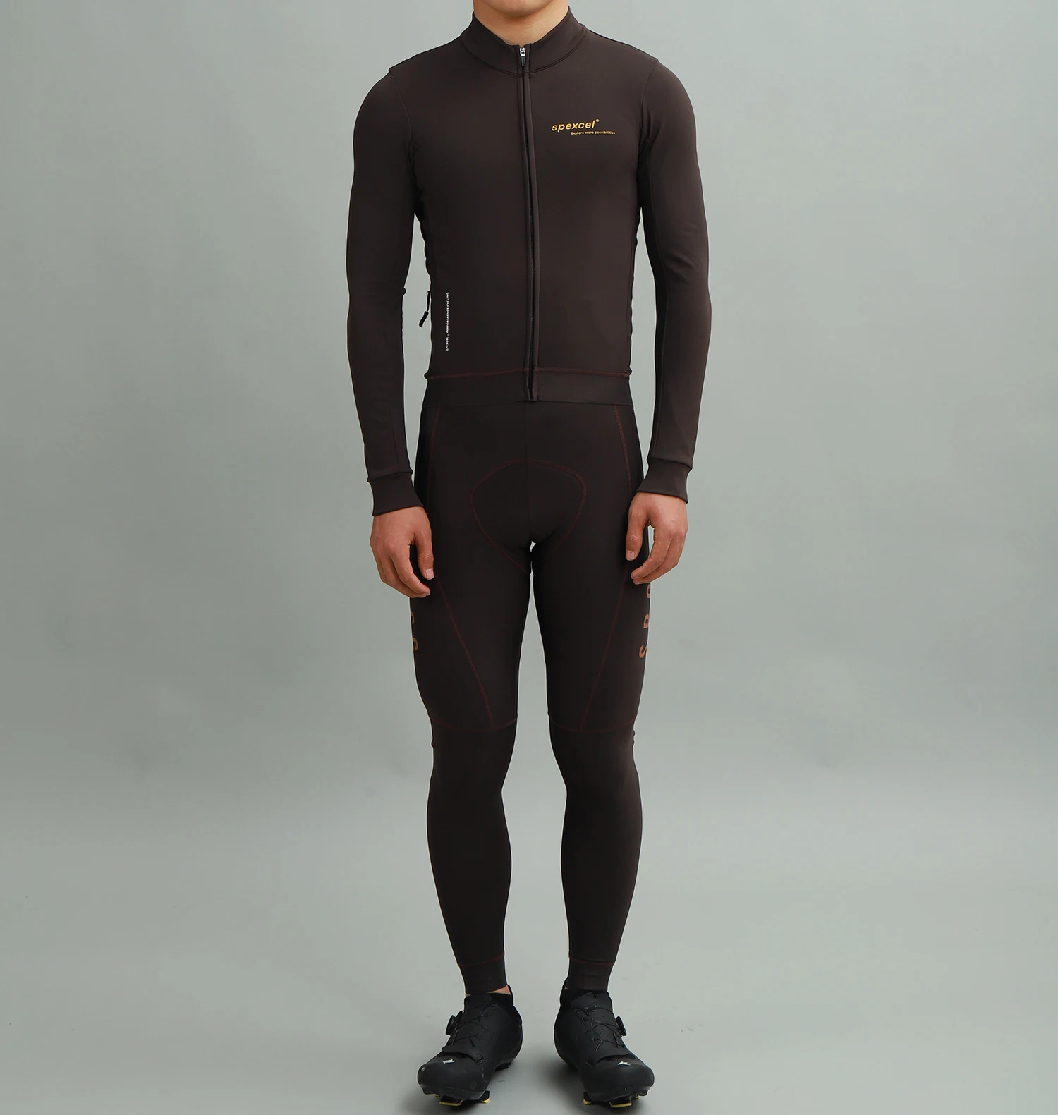 SPEXCEL 2023 Winter PRO AERO 3.0 Thermal Fleece Cycling Jerseys Long sleeve Race Fit Nylon thermal fabric Warm and breathable 5