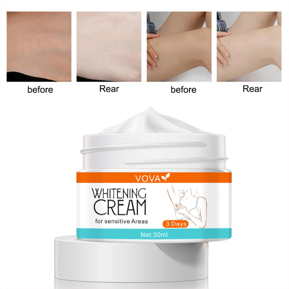 Vova Dark Spots Cream Whitening Cream Underarms Melanin Reduction Black Lines Fade Spots Whitening Skin Care