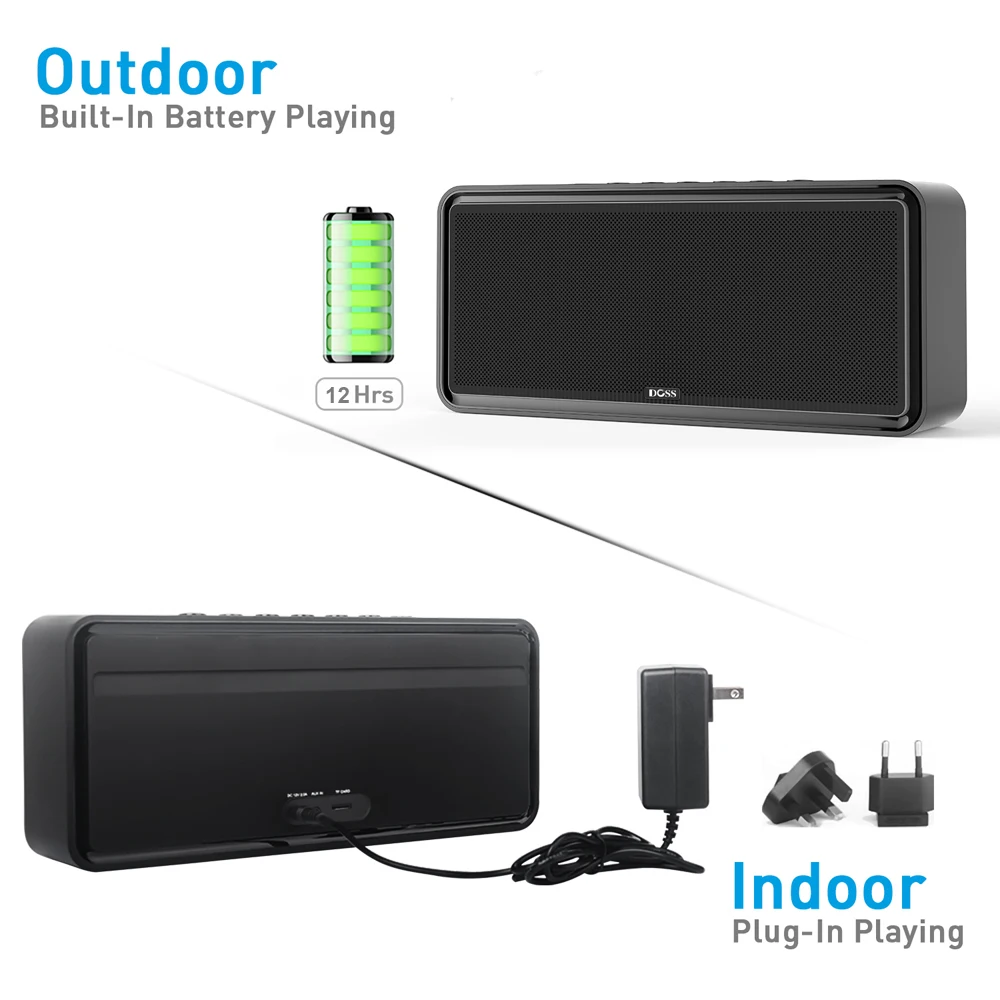 DOSS SoundBox XL Powerful Bluetooth 