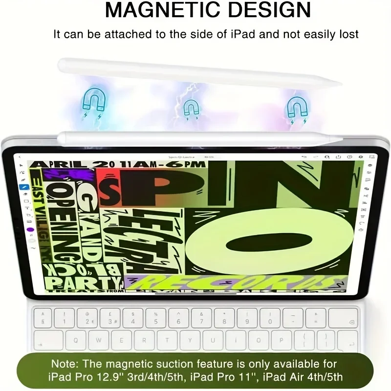 Stylus Pen Universal for iOS Android Tablets iPad Air Apple Pencil Fast Charging Magnetic Touch iPhone Huawei