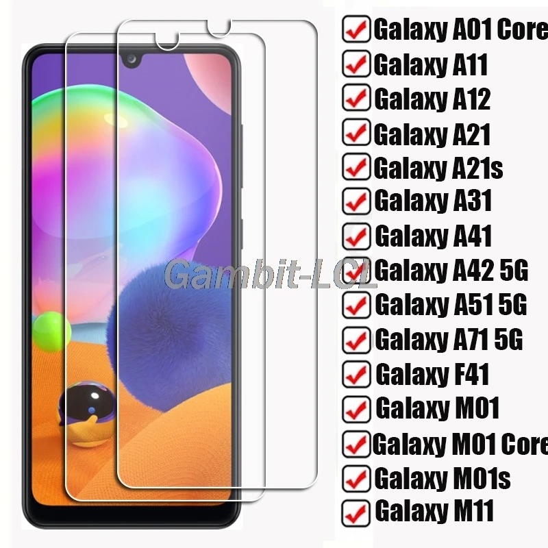 2PCS For Samsung Galaxy A01 Core A11 A12 A21 A21s A31 A41 A42 A51