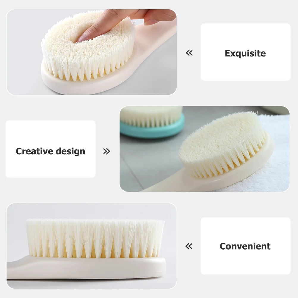 Long Handle Bath Brush Sponges Scrub with Back Take Bathing Accessory Massage Shower Plastic Cleaning Elder 4