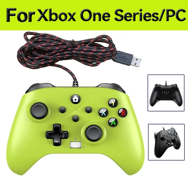Controller Cablato Usb Per Xbox One Joystick Per Videogiochi Mando Per Microsoft Xbox One Slim Gamepad Controle Joypad Per Pc Windows
