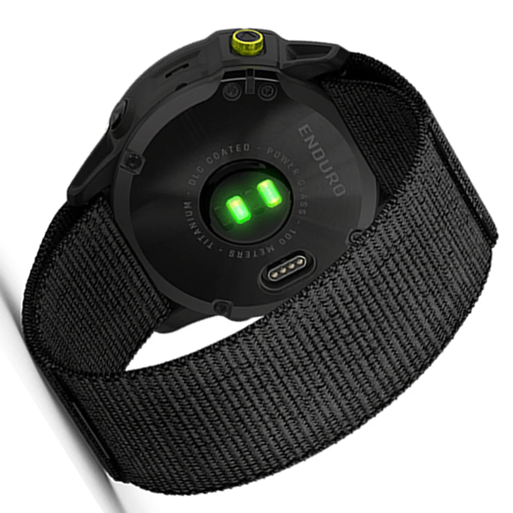 Breathable Nylon Sports Watchband - QuickFit Design, 22mm/26mm