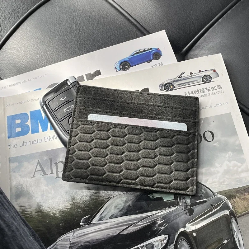 Carbon Wallet Billetera Porsche Betterhumz Alcantara For Porsche
