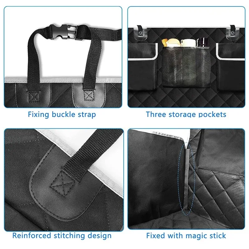 Waterproof Anti Slip Wear-Resistant Cushion Dog Trunk Cargo Liner Pet 5-Layer Thicken Oxford Cloth Trunk Carpet