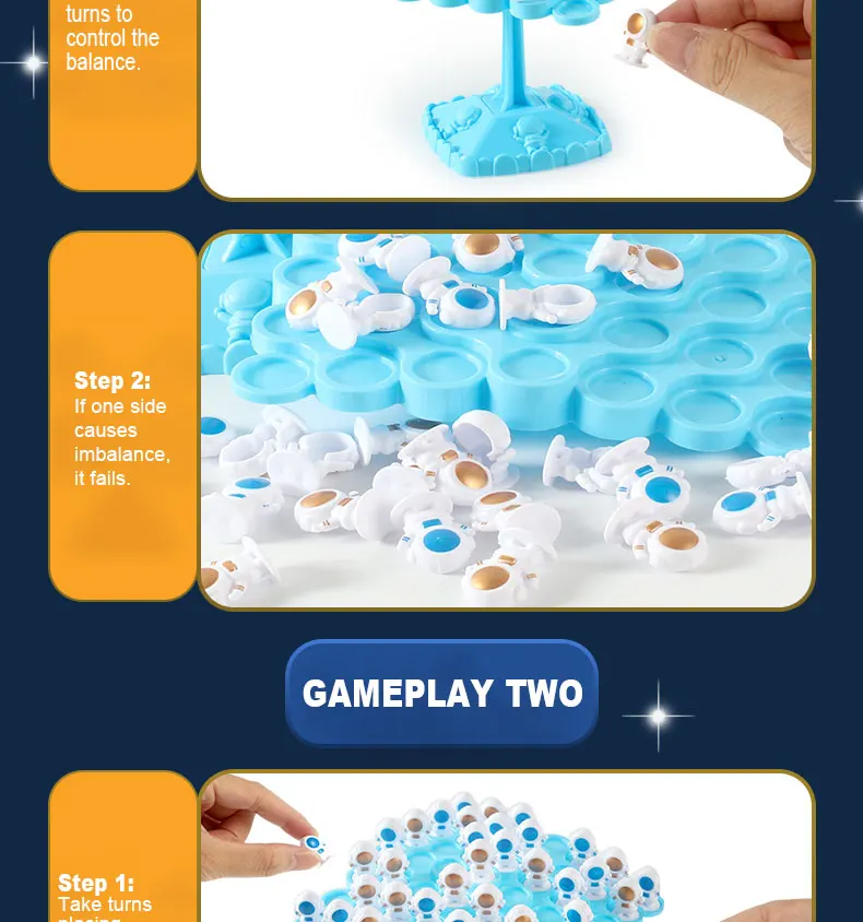 Astronaut balansboom spel voor ouder kind interactie_voghion.com