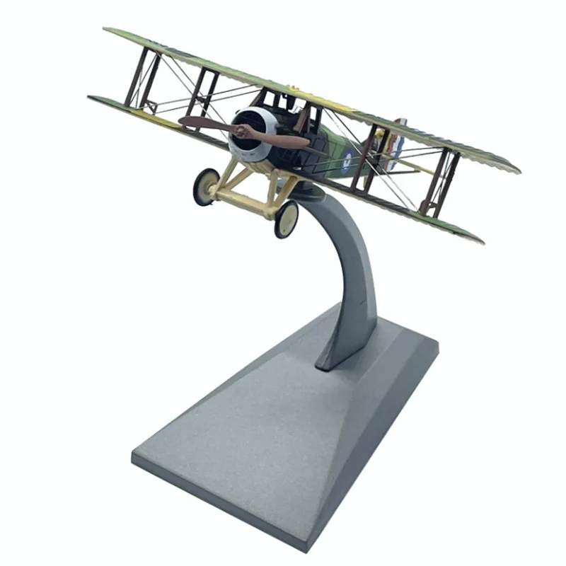 

Scale 1/72 World War I French Spader XIII Biplane Fighter Miniature Diecast Alloy Aircraft Model Souvenir Collection Toy For Boy