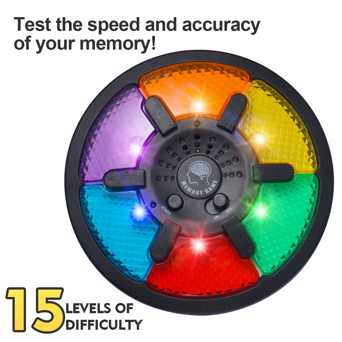 Memory Training and Development of Brain Toys - Handheld Game Console,Christmas, Halloween, Thanksgiving, New Year birthday gift 3