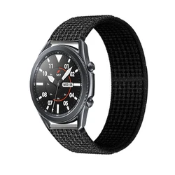 Premium Nylon Smartwatch Strap - Durable, Stylish Band for Honor Watch GS Pro (11 Black and white)