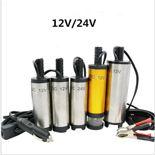 DC 12V 30L/min 38mm Schlauch Kunststoff Tauch Elektrische Pumpe Für  Diesel/Öl/Wasser/kraftstoff Transfer Pumpe Mit Schalter 12V Volt -  AliExpress