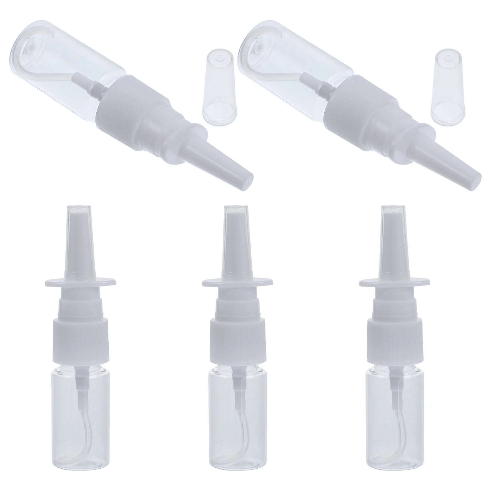 Nasal Spray Bottles Pump Sprayer Mist  Nose Spray Refillable Bottle For Saline Water Wash Applications