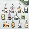 Kpop 17 Cartoon Keyring Bag Charm Pendant JEONGHAN JOSHUA JUN WONWOO HOSHI Idol Cute Animals Face Keychains Fans Collection Gift 1