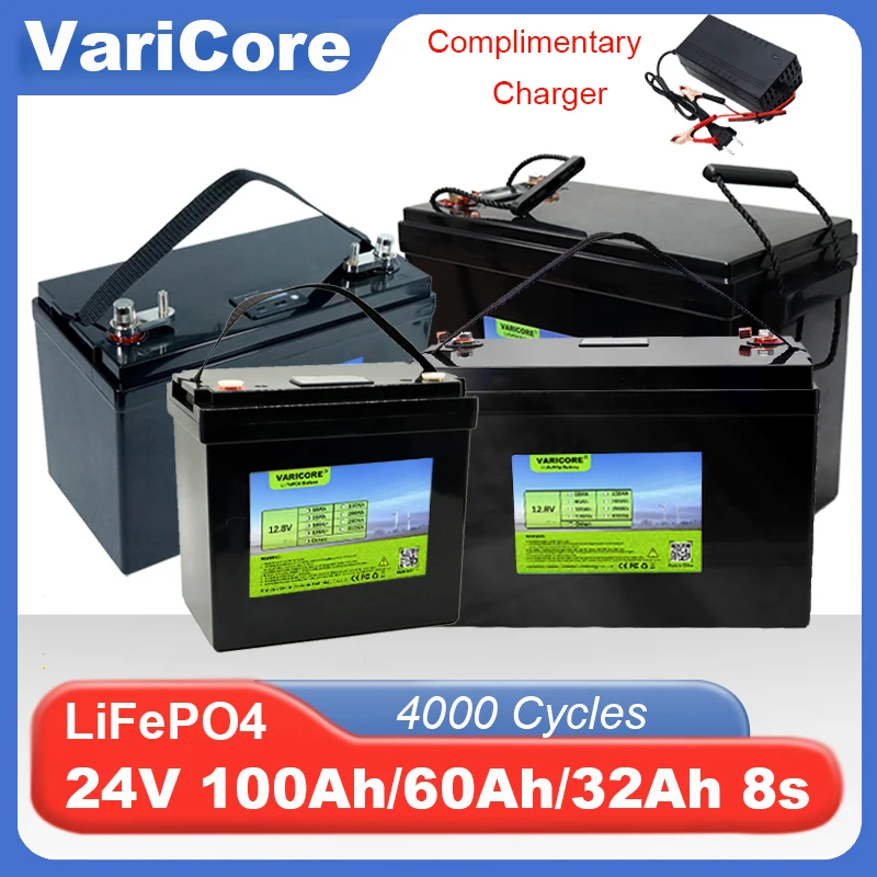 24V-100ah-60ah-8-String-Lifepo4-Batterie-USB-3-0-Typ-C-Ausgang-f-r ...