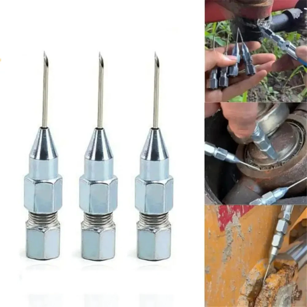 Grease Injector Needle Nose Grease Dispenser Nozzle Gun Accessories Sealed Bearings Removable Refueling Removable Tool