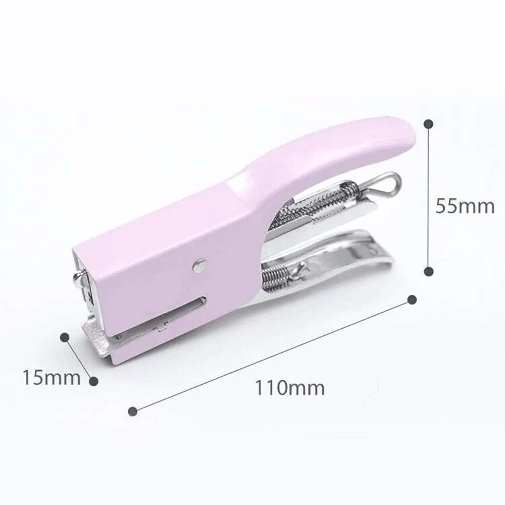 Forniture per Ufficio, Set di Graffette per Carta, Strumenti di Rilegatura, Graffettatrice Manuale - immagine 6
