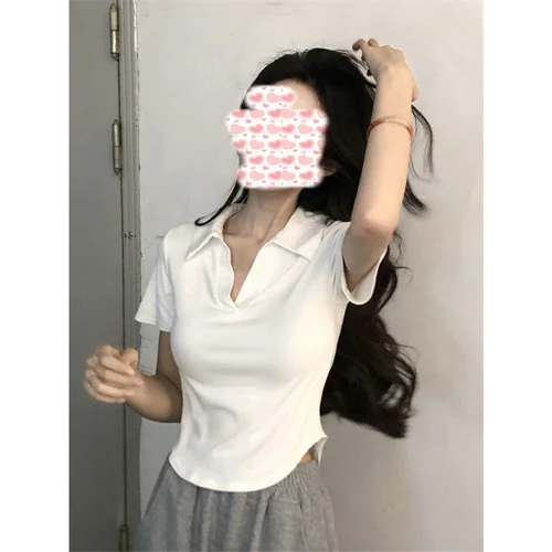여성을 위한, 시원하고 세련된 폴로 칼라 티셔츠로 올여름의 패션을 선도하다 추천