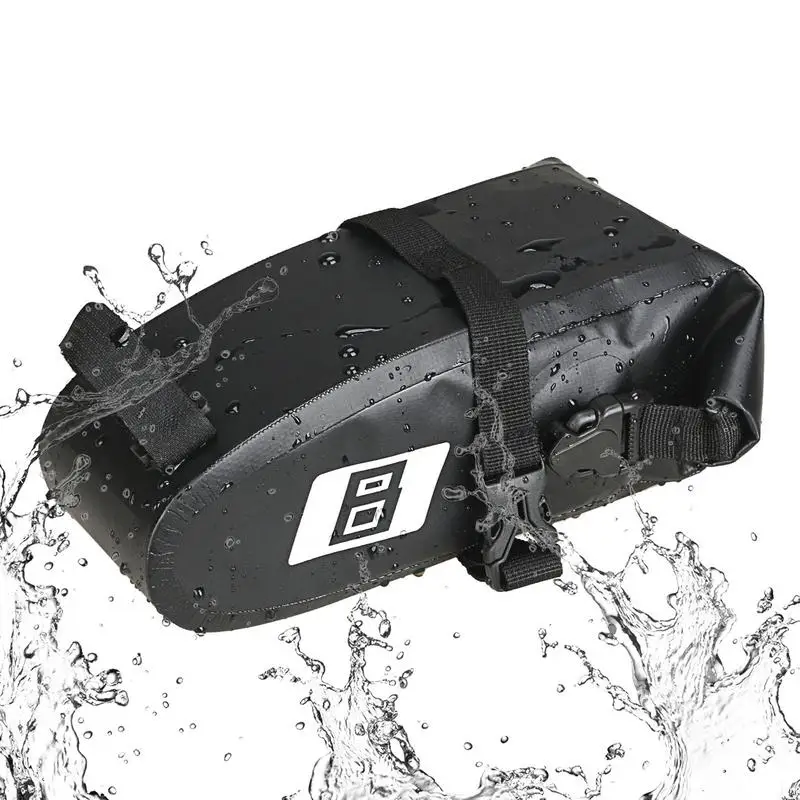 

Saddle Bag Bicycle Waterproof Cycling Saddle Bag Detachable Large Capacity Under Seat Mountain Bike Bag For Mountain Bikes Bikes