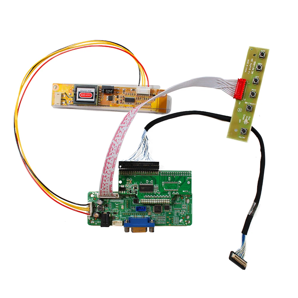 

Универсальная плата ЖК-контроллера VGA для ЖК-экрана 12,1 дюйма 800x600 TM121SV-02L0 1