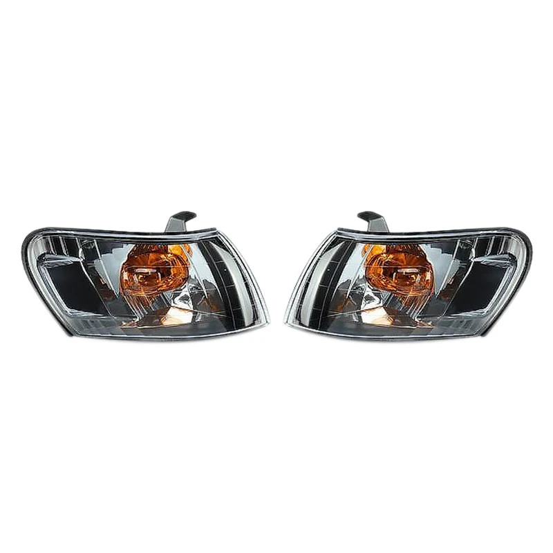 

2PCS Car Front Corner Lamp Lights Lens Black for Toyota Corolla AE100 E100 AE101 1993-1997 Signal Lamp No Wire