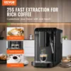 VEVOR Automatic Espresso Machine,20 Bar Auto Coffee Machine w/Frother Steam Wand,Built-In Grinder and 15-Level Grinding Settings 2