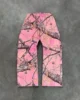Akimboclub New Fashion Pink Leaf Pattern Pants American Street Casual Sweatshirt Men Hip Hop Gothic Loose Two Piece Set Hoodie 3