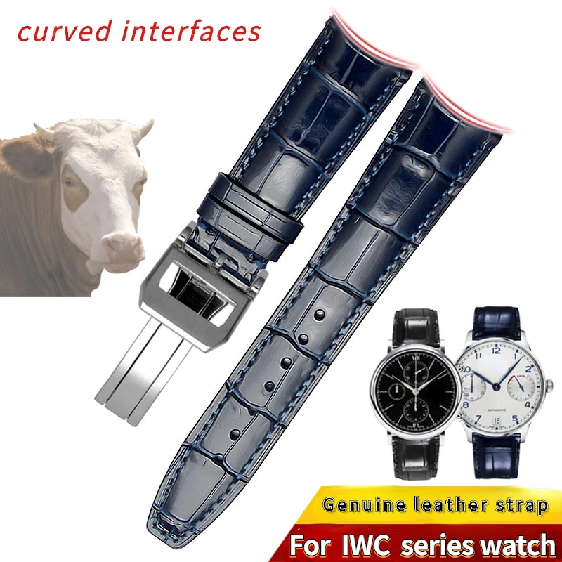 Wholesale Cool Leather Watch Strap IW500422_K0008525 main image 1