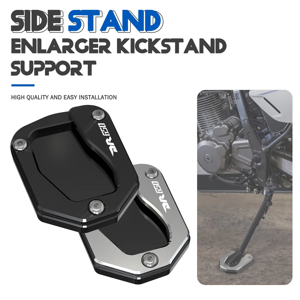 

FOR SUZUKI DR650 DR650 S SE Side Stand Enlarge Plate Kickstand Extension Motorcycle 1996-2020 2021 2022 2023 DR650S DR650SE SEM