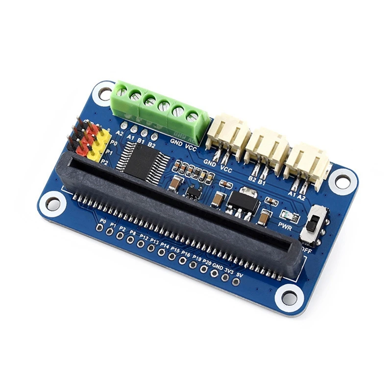 2 Channel Motor Driver Expansion Breakout Board For BBC Microbit Micro-Bit V1.5 V2 Board Breakout Shield Module